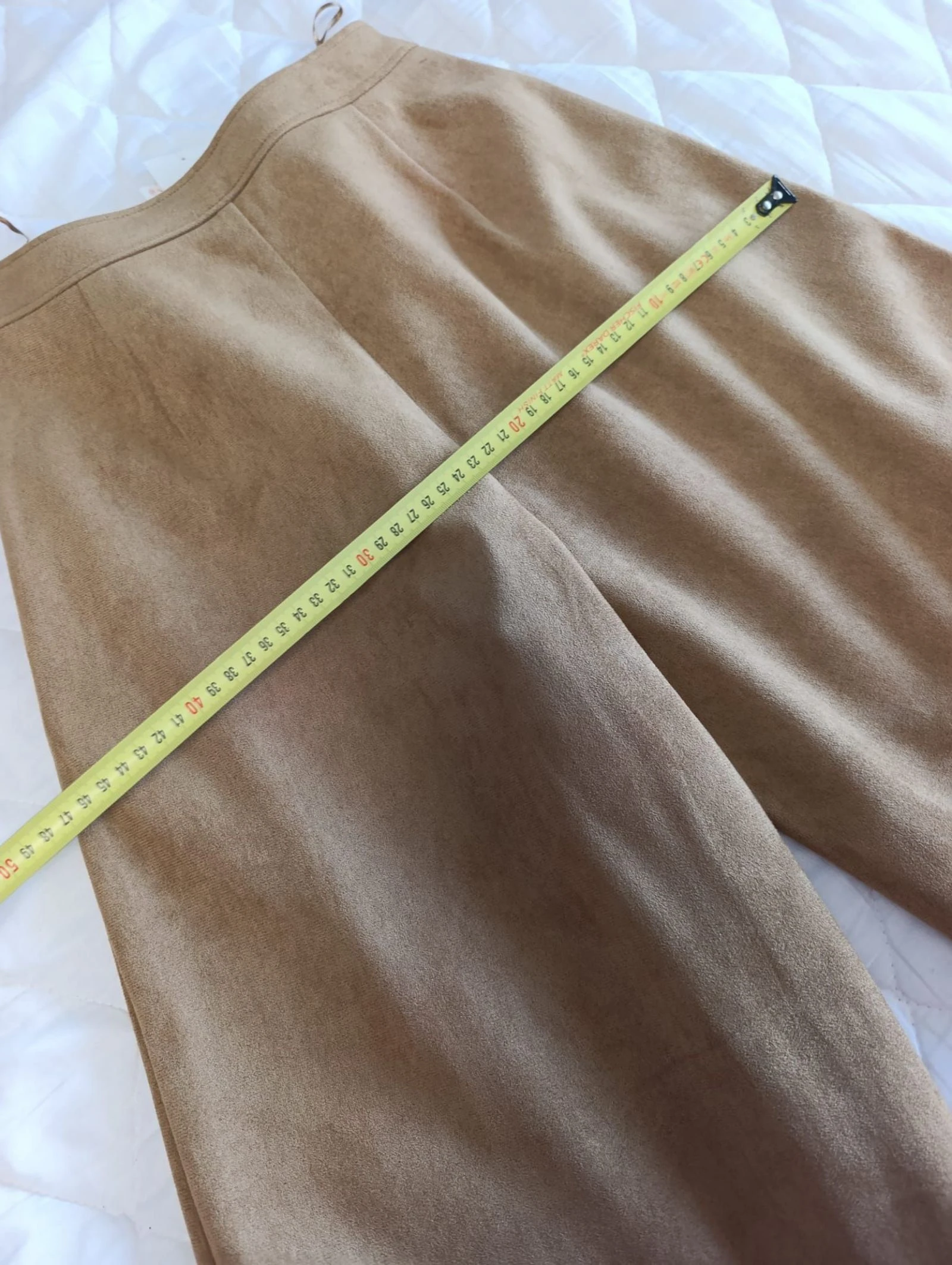 Bermudas largas Zara efeito couro tamanho P – photo 9